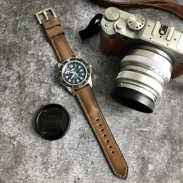 Breitling Straps - Deep Brown