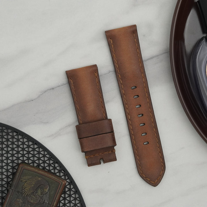 Panerai Luminor Straps - Deep Brown