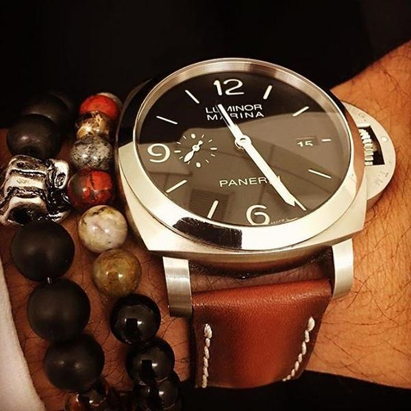 Panerai Luminor Straps - Deep Red