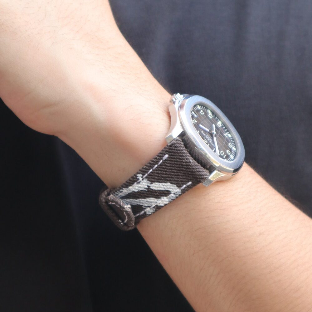 Dark Brown Calli Denim Strap