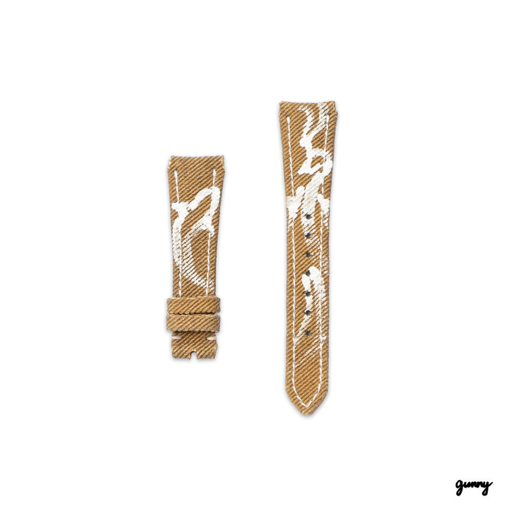 Light Brown Calli Denim Strap