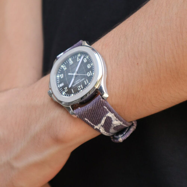 Patek Philippe Straps - Denim Calli Purple