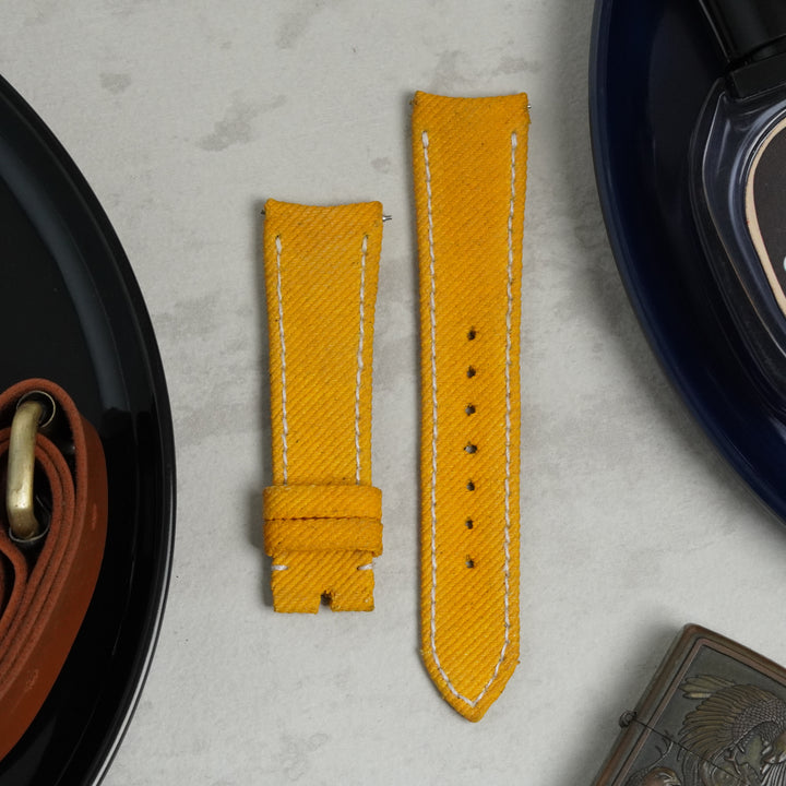 Ready Stock 21mm - Yellow Denim Strap