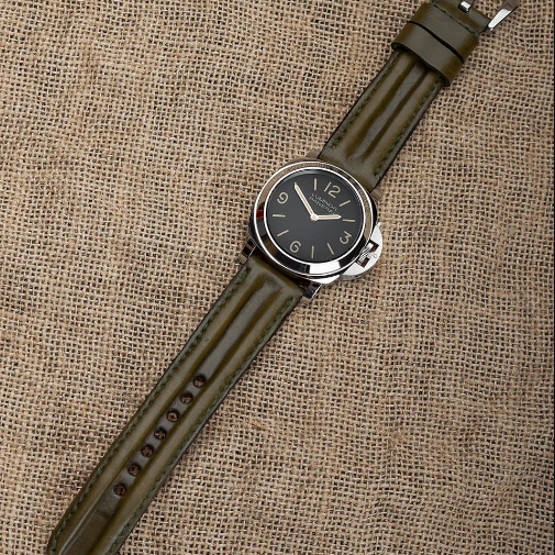 Panerai Luminor Straps - Double Muscular Olive