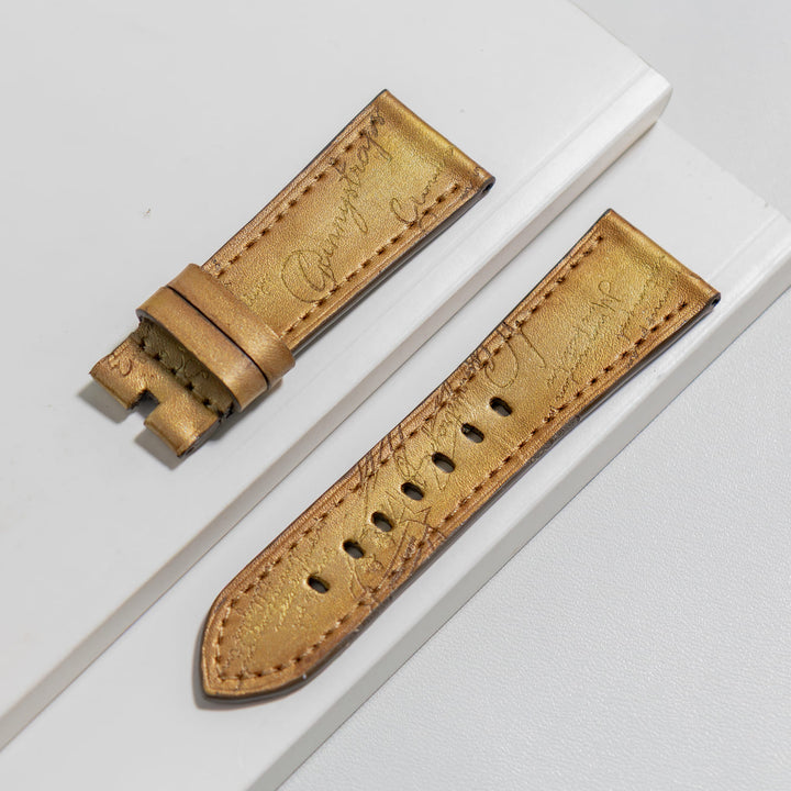 Gold Patina Scritto