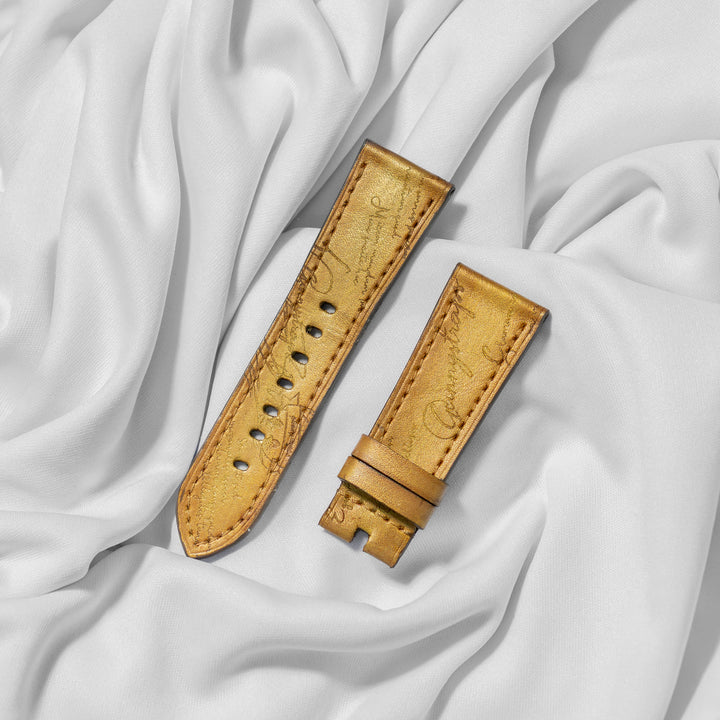 Gold Patina Scritto