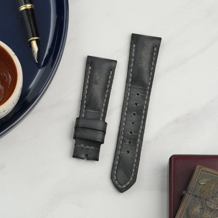 Patek Philippe Straps - Grey Arillo