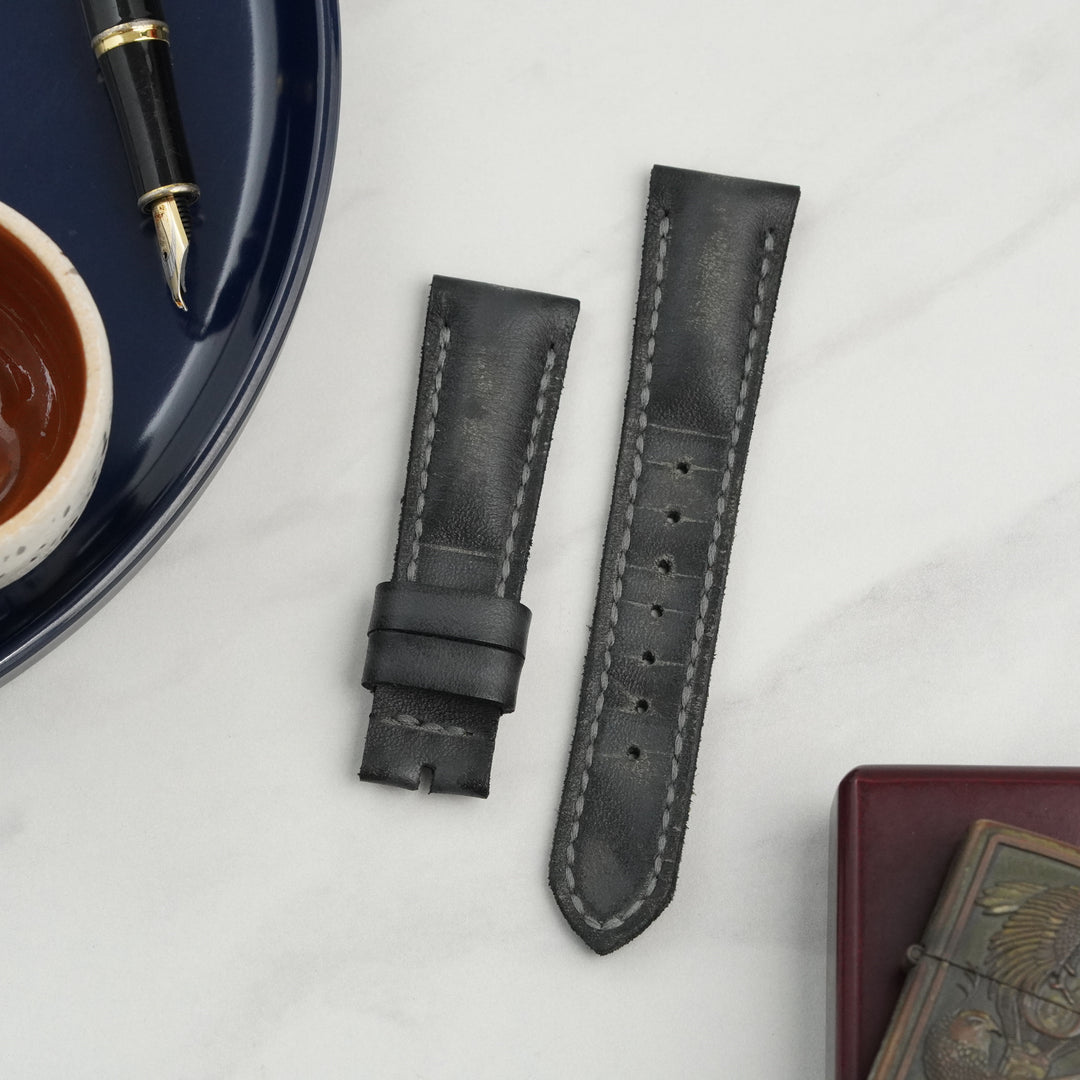 Rolex Straps - Grey Arillo