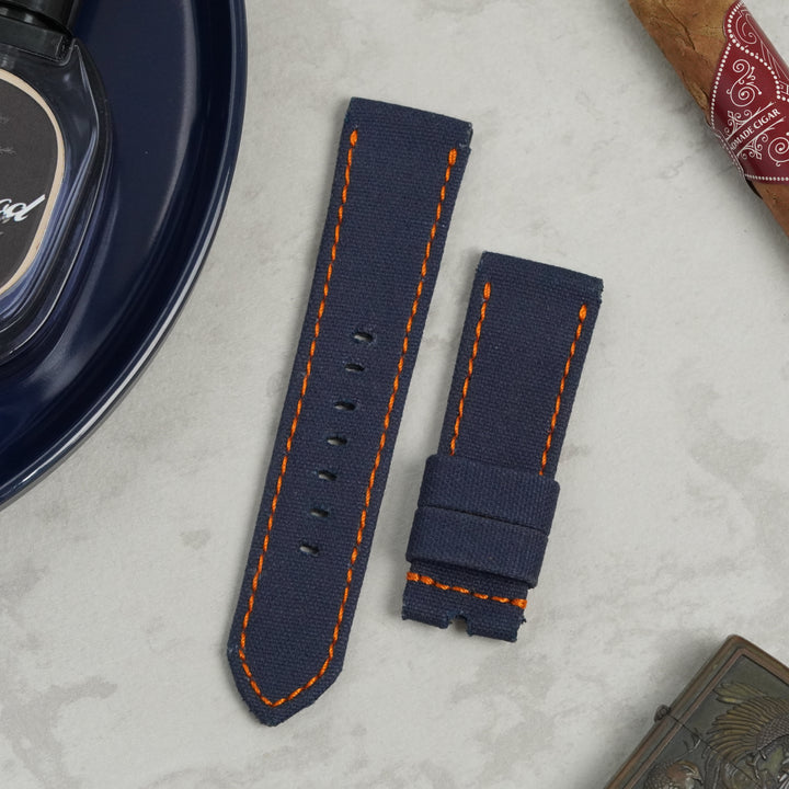 Apple Watch Straps - Japanese Canvas Royal Blue