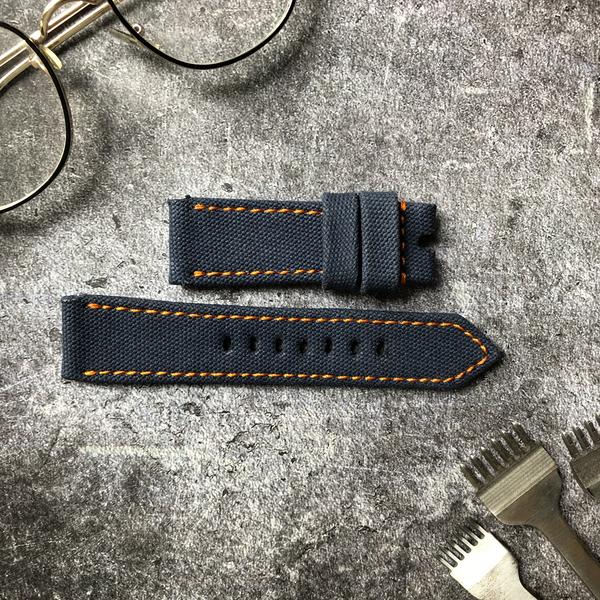 Apple Watch Straps - Japanese Canvas Royal Blue