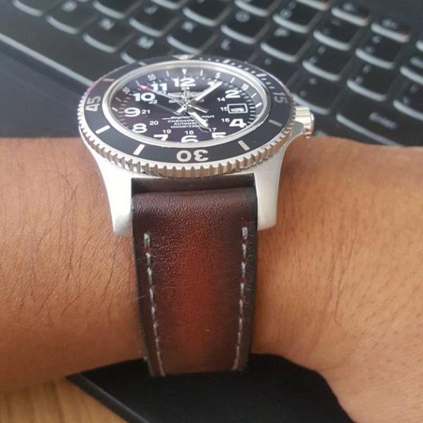 Breitling Straps - Java Chip