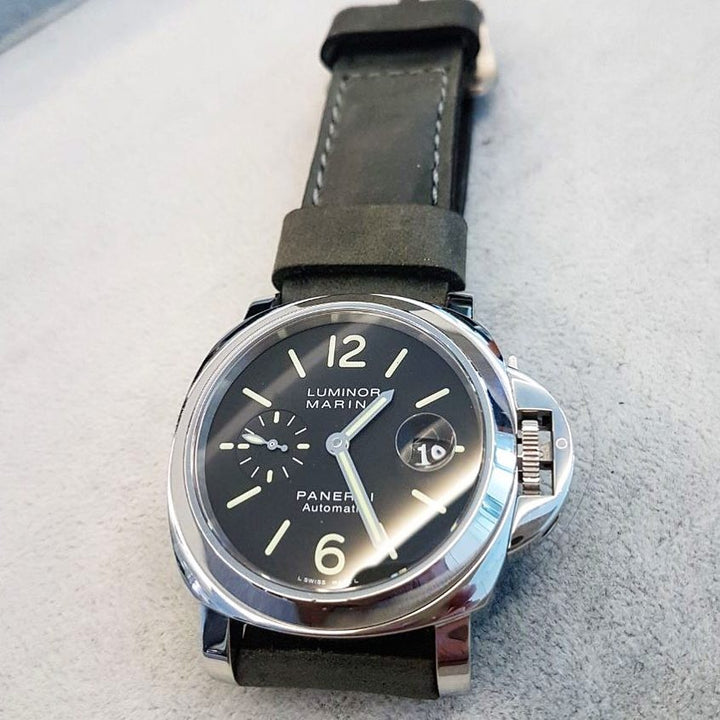 Panerai Luminor Straps - Jet Black