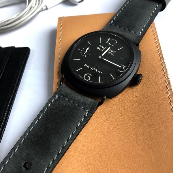 Panerai Radiomir Straps - Jet Black