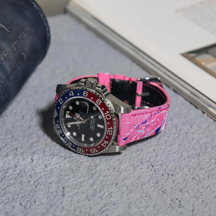 Kevlar Paint Splat Pink Strap