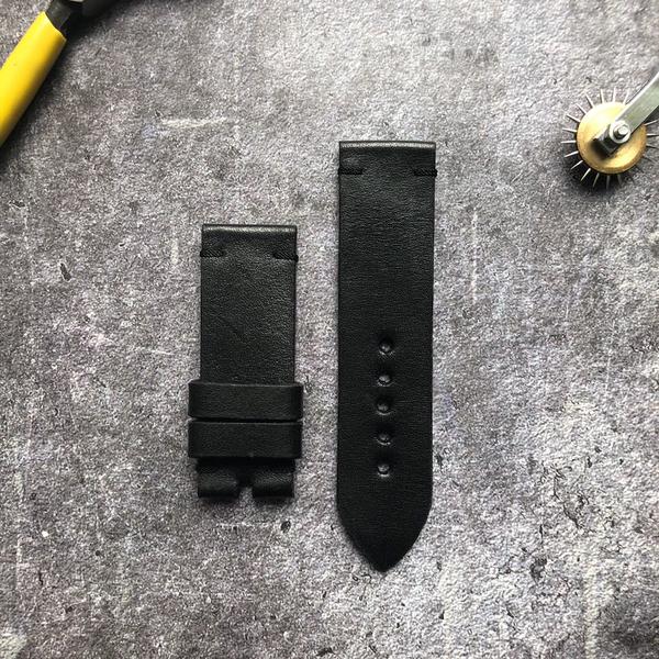 Panerai Luminor Straps - Minimalist Black