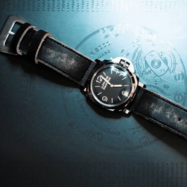 Panerai Luminor Straps - Mission Impossible Black