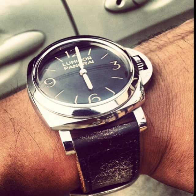 Panerai Luminor Straps - Mission Impossible Black