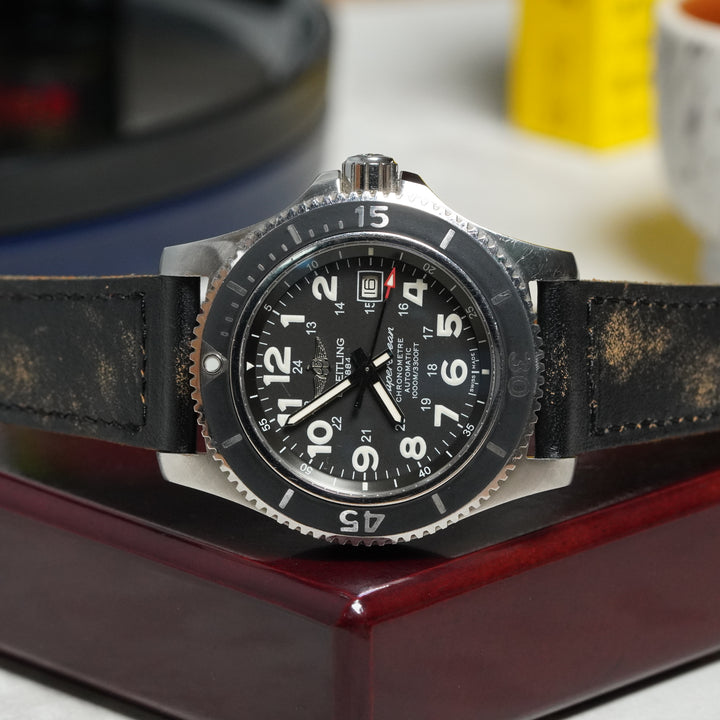 Breitling Straps - Mission Possible Black