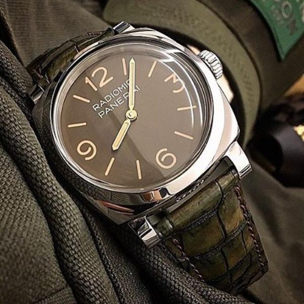 Panerai Radiomir Straps - Moss Croco