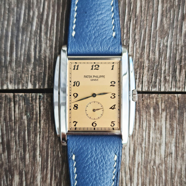 Patek Philippe Straps - Pebble Airforce Blue