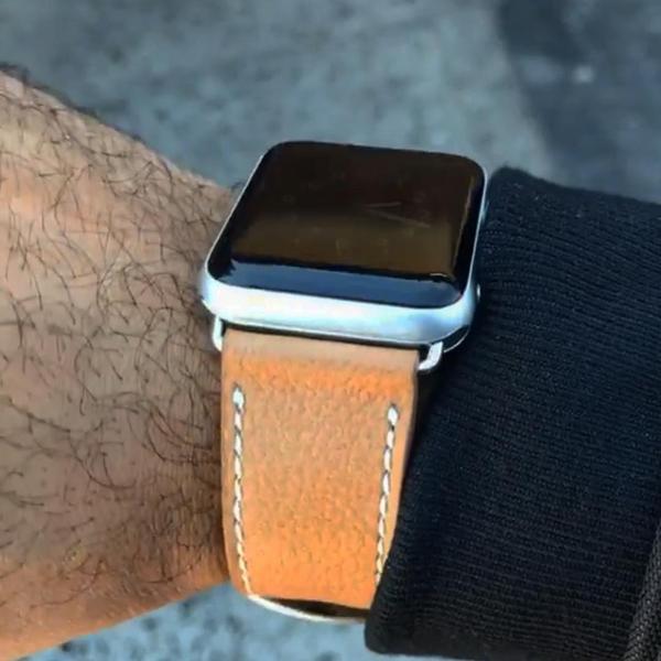 Apple Watch Straps - Pebble Tan