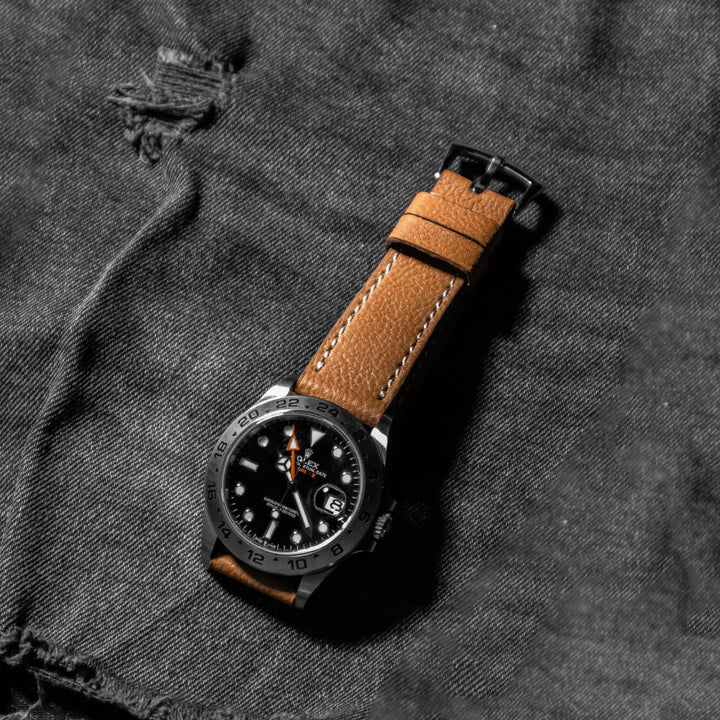 Rolex Straps - Pebble Tan