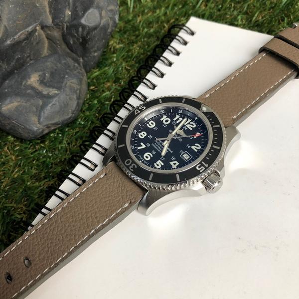 Breitling Straps - Pebble Taupe