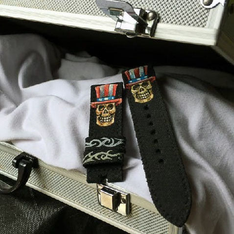 Panerai Luminor Straps - Se Skull