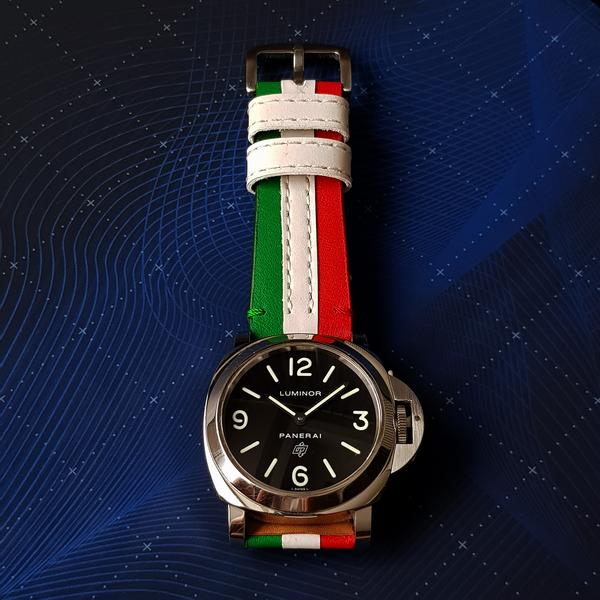 Panerai Luminor Straps - Threesome Italian Flag