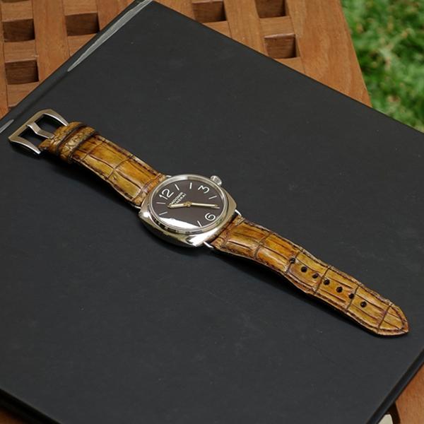 Panerai Radiomir Straps - Topaz Croco 1