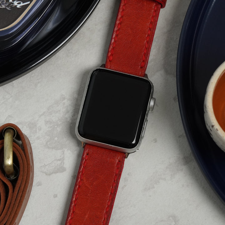 Apple Watch Straps - Vintage Red