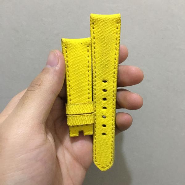 Breitling Straps - Canvas Yellow No. 12