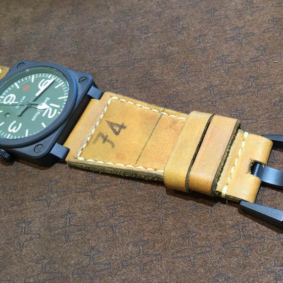 Bell Ross Straps by Gunny Straps