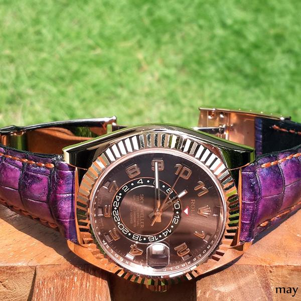 Amethyst Purple Gunny Straps