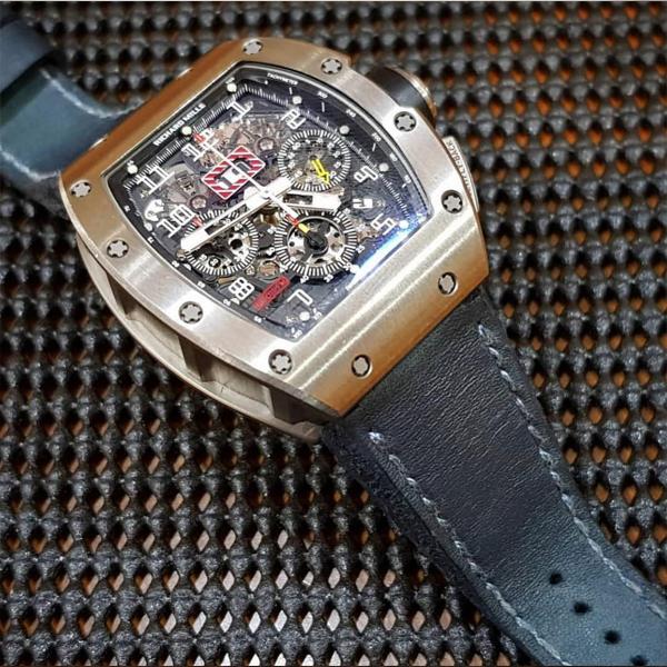 Custom Bands for Richard Mille Caitlin 6 Gunny Straps