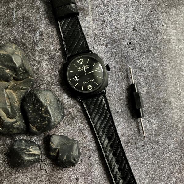 Panerai Radiomir Strap Carbon Fiber by GunnyStraps