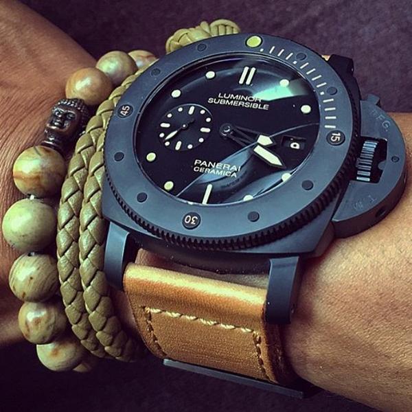 Panerai Submersible Straps Cashmere Gunny Strap